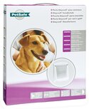 Petsafe hondenluik medium wit / transparant