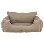 Trixie autostoel dubbel taupe