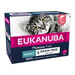 Eukanuba Premium Pat&eacute; Zalm Graanvrij 12&times;85gram