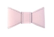 Sazzz vlinderstrik glamper classic leer lichtroze