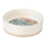 Zolux olaria voerbak keramiek beige