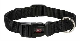 Trixie halsband hond premium zwart
