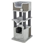 Trixie krabpaal lucano xxl lichtgrijs / donkergrijs