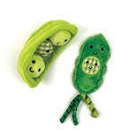 Happy pet tabby patch erwten met catnip