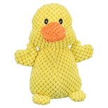 Trixie kuiken met piep pluche geel