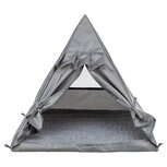 Trixie kattenmand tipi samoa grijs