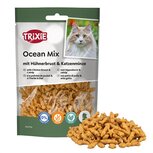 Trixie ocean mix met kippenborst en catnip