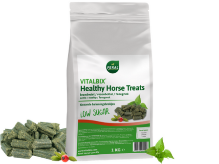 Vitalbix Healthy Horse Treats Brandnetel nu 2 voor &euro;10,00