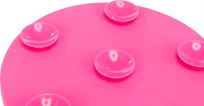 Trixie lick&#039;n&#039;snack mat met zuignappen siliconen roze