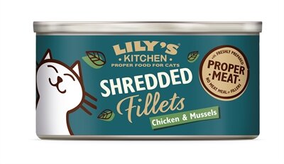 Lily&#039;s kitchen chicken &amp; mussel shredded fillets