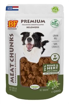 Biofood meat chunks rund&amp;hert