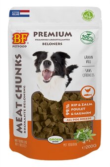 Biofood meat chunks kip&zalm