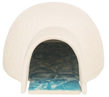 *Trixie hamster iglo met koelplaat keramiek wit