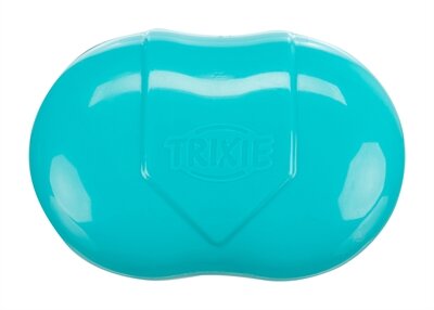 Trixie textielborstel zwart / turquoise