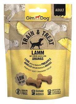 Gimdog train & treat lam / ananas