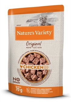 Natures variety original pouch chicken