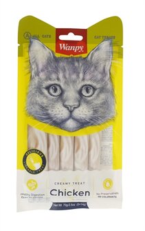 Wanpy creamy lickable treats chicken