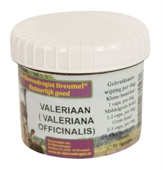 Dierendrogist valeriaan capsules