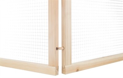 Trixie indoor ren 4 panelen hout