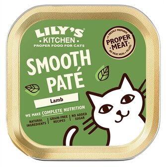 Lily&#039;s kitchen cat smooth pate lamb