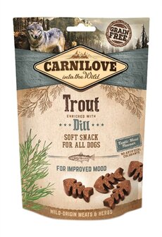 Carnilove soft snack forel / dille