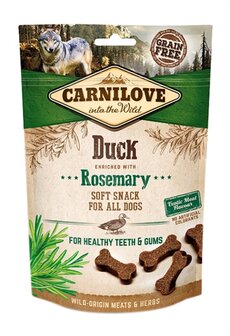 Carnilove soft snack eend / rozemarijn