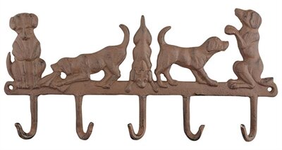 Hanger 5 honden gietijzer