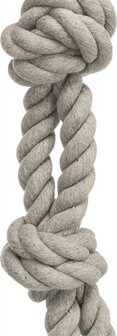 Trixie werp flostouw 3-knoop multicolor assorti