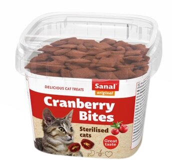 Sanal cat cranberry &amp; chickenbites cup