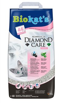 Biokat&#039;s kattenbakvulling  diamond care fresh