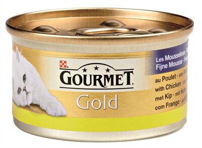 24x gourmet gold fijne mousse kip