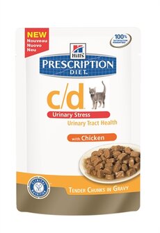 12x hill&#039;s feline c/d urinary stress kip