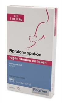 Exil flea free fipralone spot-on kat