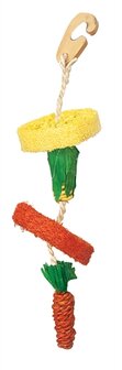 Happy pet natural loofah hangspeelgoed