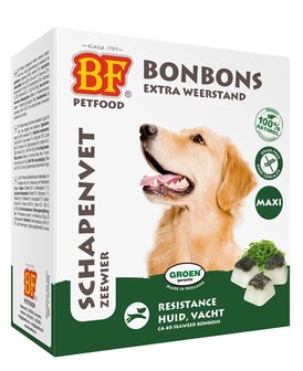 Biofood schapenvet maxi bonbons zeewier