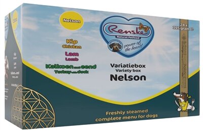 Renske vers vlees variatiebox nelson kip / lam / kalkoen en eend