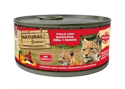 Natural greatness kitten chicken/apple/pineapple/papaya