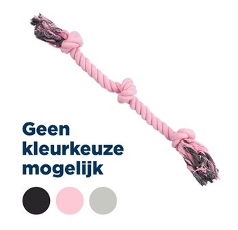 Trixie flostouw 3 knoop assorti