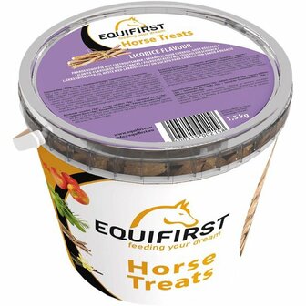 Equifirst Horse Treats 1,5kg verkrijgbaar in 4 smaken