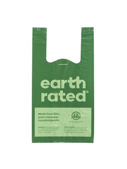 Earth rated poepzakjes met handvaten geurloos