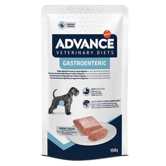Advance veterinary diet dog gastroenteric pouch