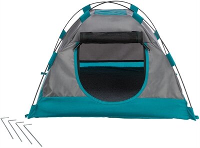 *Trixie tent voor honden donkergrijs / petrol