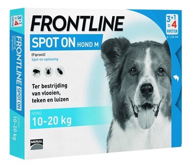 Frontline hond spot on medium