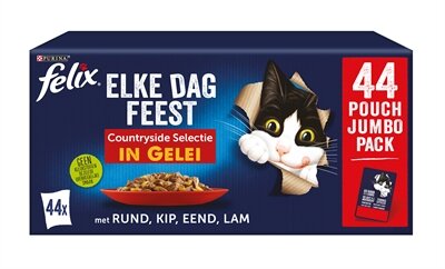 Felix elke dag feest countryside selectie rund / kip / eend / lam