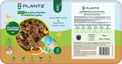 Henart plantz toppers beef like pouch