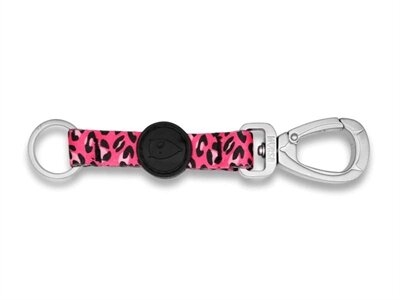 Morso key cord sleutelhanger gerecycled bubble leo roze