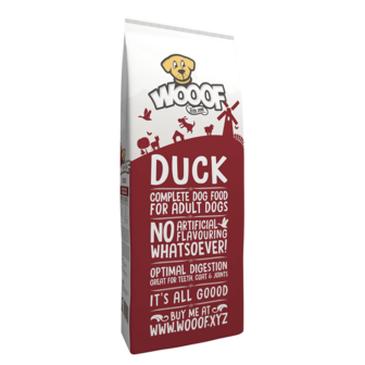  Wooof duck 18kg (ivm datum tht 22-1-2025)