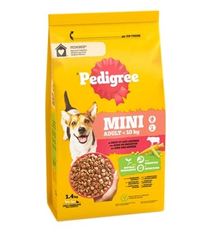 Pedigree adult mini met rund en groenten