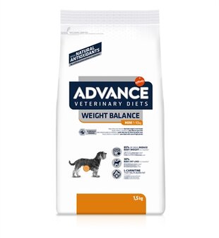 Advance veterinary diet dog weight balance mini