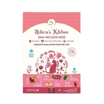 Pawfect freeze dried foods cat chicken recipe
